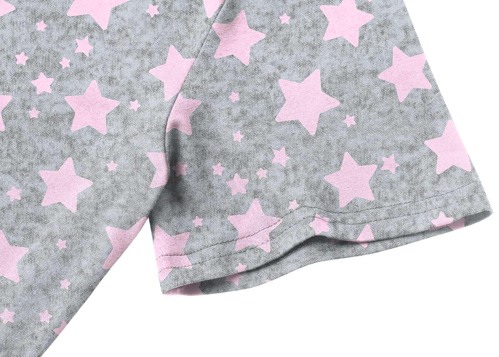 syoss Womens Pajamas Set 2 Piece Pj Sets Summer Loungewear Soft Capri Sleepwear With Pockets - Image 4