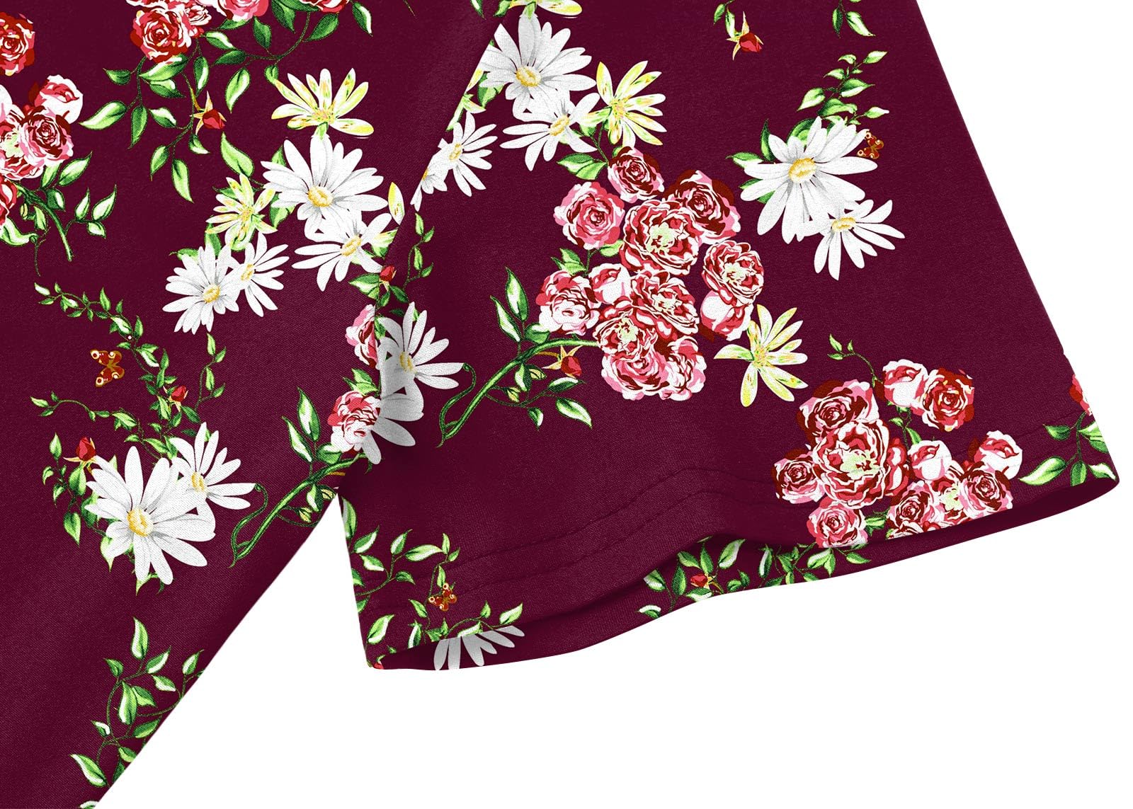 syoss Womens Pajamas Set 2 Piece Pj Sets Summer Loungewear Soft Capri Sleepwear With Pockets - Image 4